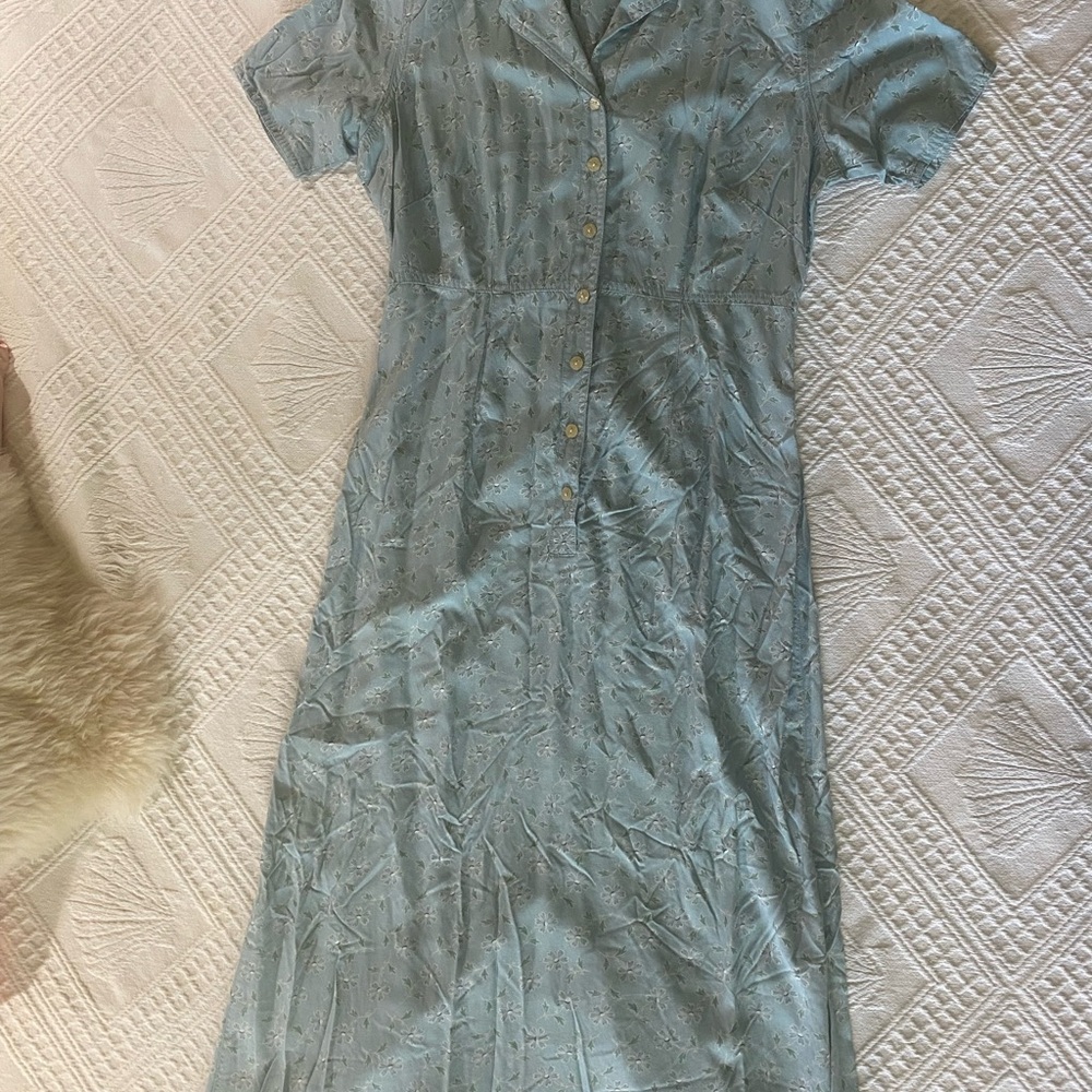 Liz Claiborne Maxi Dress in Elegant Blue